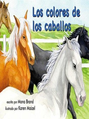 cover image of Los colores de los caballos